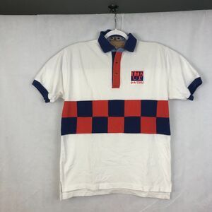Vintage Boa UF Florida Gators Checkered Embroidered Polo Collared Shirt Size XL